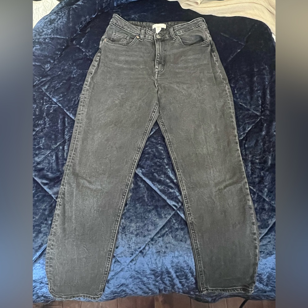 H&M Black Mom Jeans